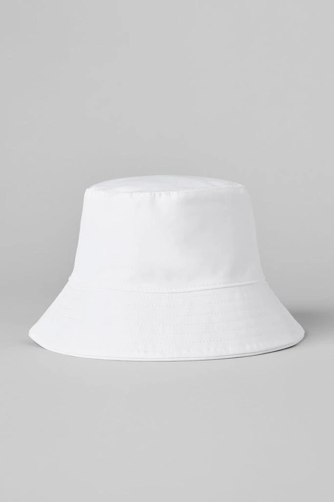 商品Alo|Fundamental Bucket Hat - White,价格¥523,第3张图片详细描述