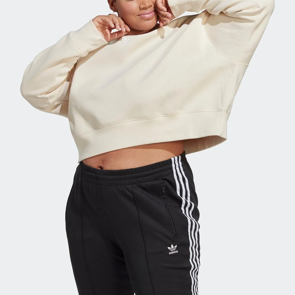 Women's adidas Adicolor Essentials Crew Sweatshirt (Plus Size) 商品