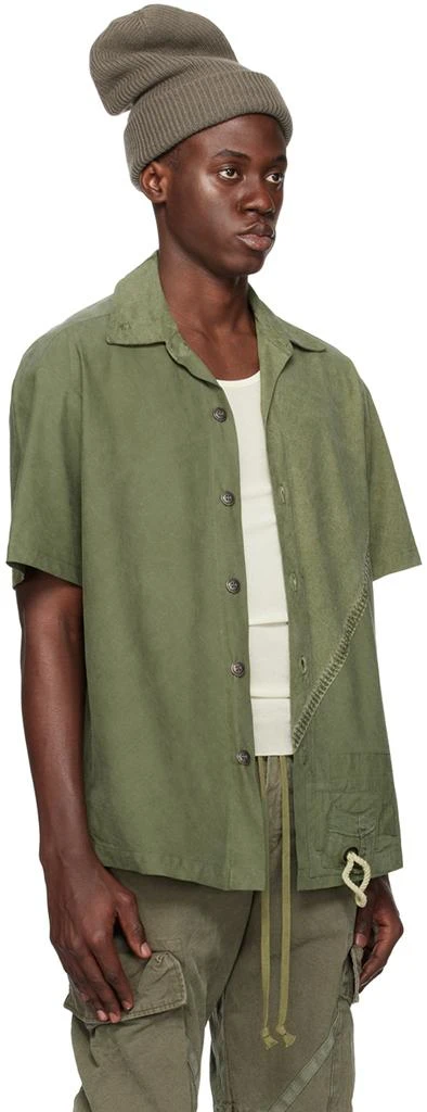 商品Greg Lauren|Khaki Tent Shirt,价格¥3027,第2张图片详细描述