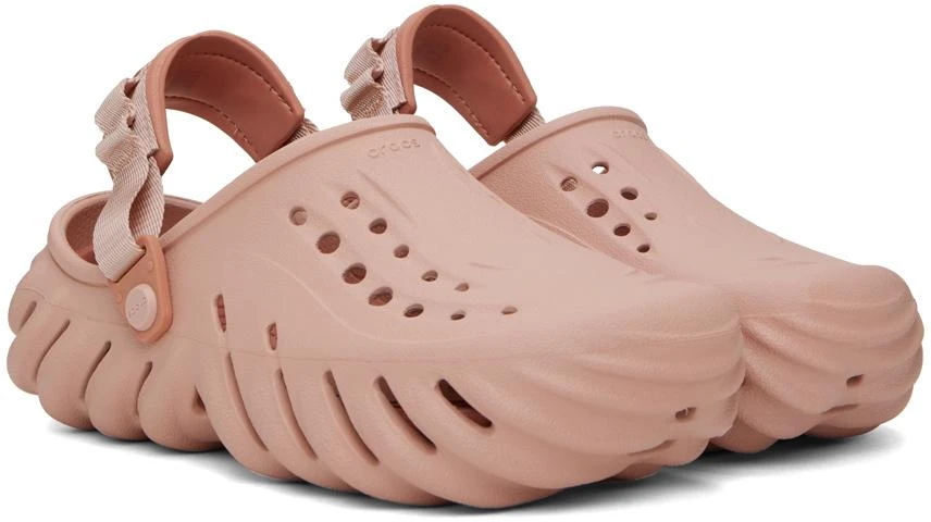商品Crocs|Pink Echo Slides,价格¥340,第4张图片详细描述