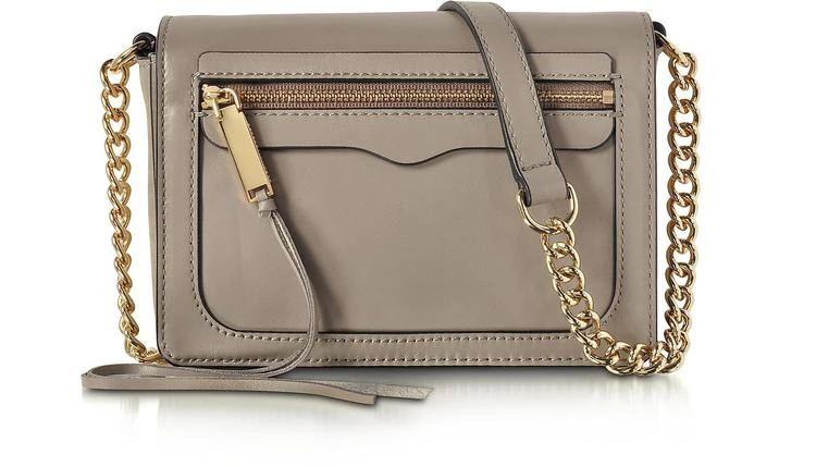 商品Rebecca Minkoff|瓣皮革斜挎包,价格¥813,第1张图片