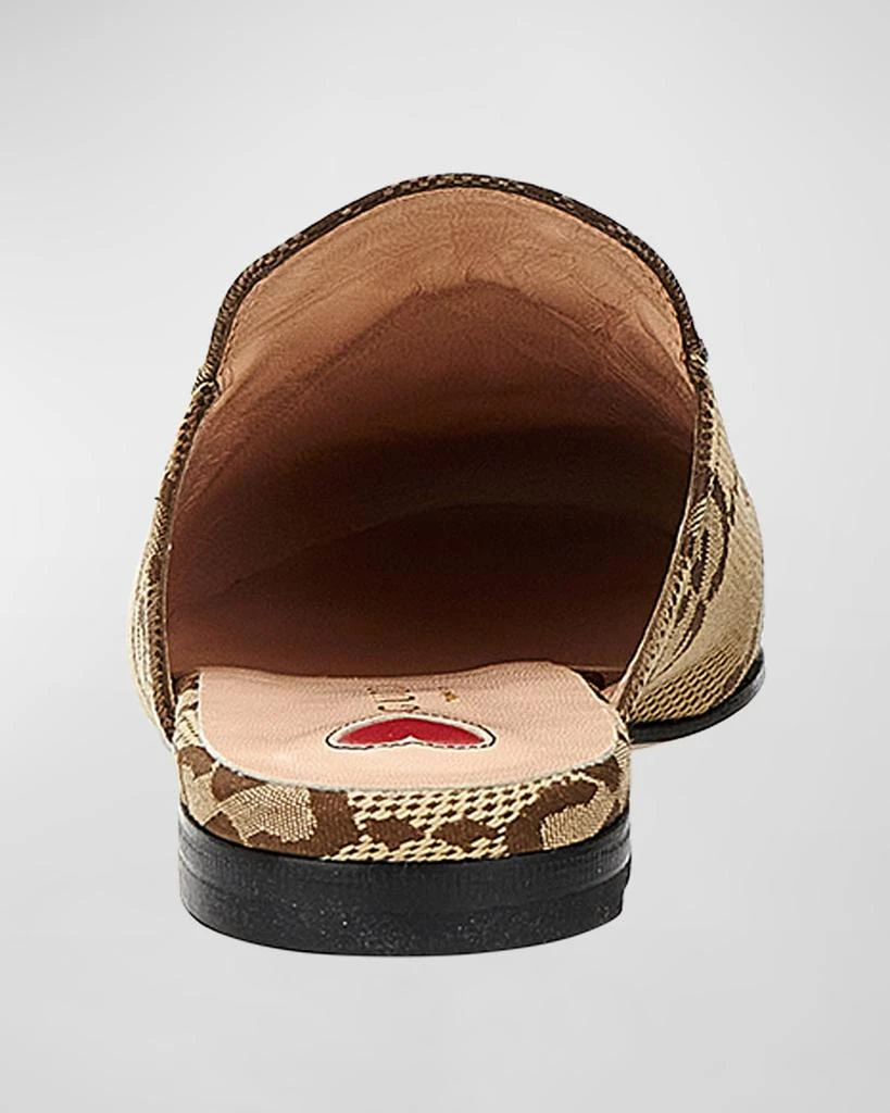 商品Gucci|Princetown GG Canvas Loafer Mules,价格¥6965,第3张图片详细描述