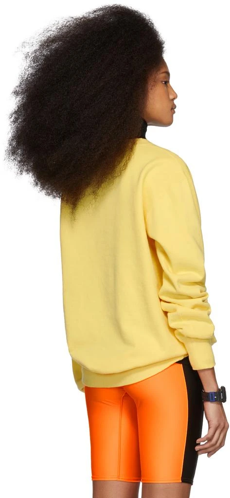 商品Ambush|SSENSE Exclusive Yellow Logo Crewneck Sweatshirt,价格¥1627,第3张图片详细描述