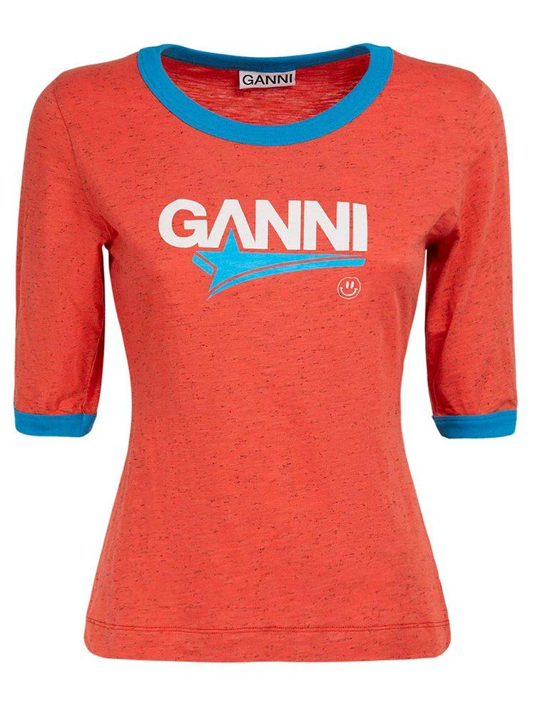 商品Ganni|Ganni T-Shirt,价格¥810,第1张图片