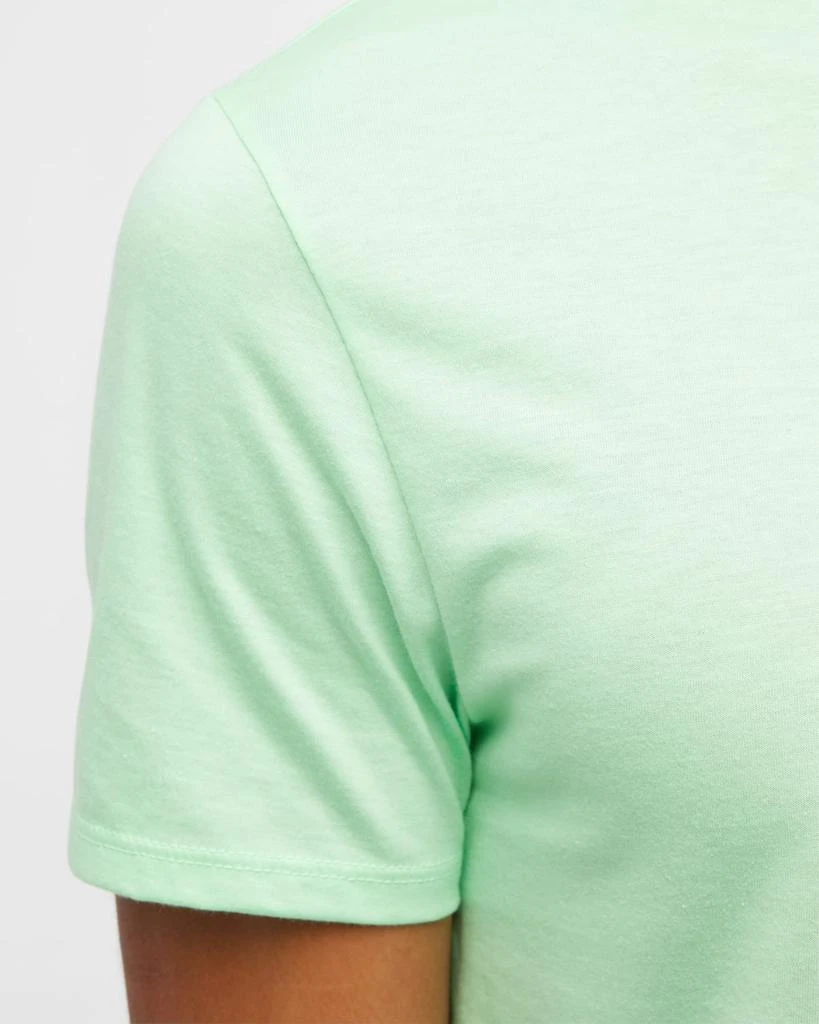 商品Lacoste|Men's Pima Crew T-Shirt,价格¥464,第5张图片详细描述