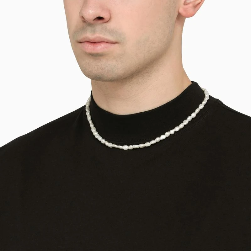 商品Emanuele Bicocchi|925 silver baroque pearl necklace,价格¥1882,第2张图片详细描述