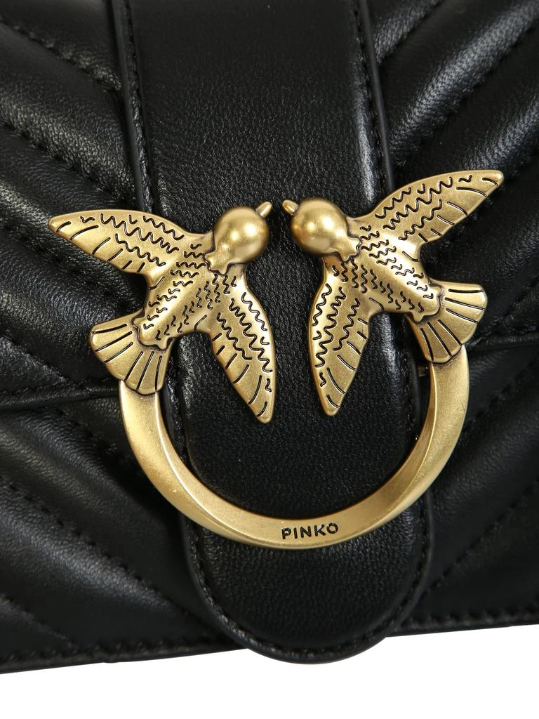 商品PINKO|Pinko Love Mini Icon Chrevon Bag,价格¥2470,第3张图片详细描述