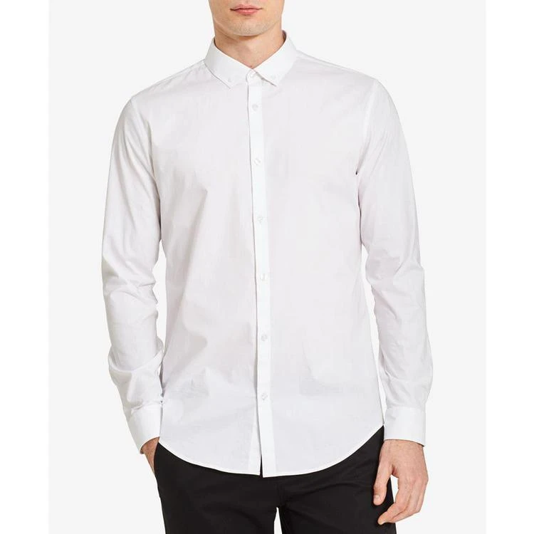 商品Calvin Klein|Men's Infinite Slim Fit Shirt,价格¥515,第4张图片详细描述