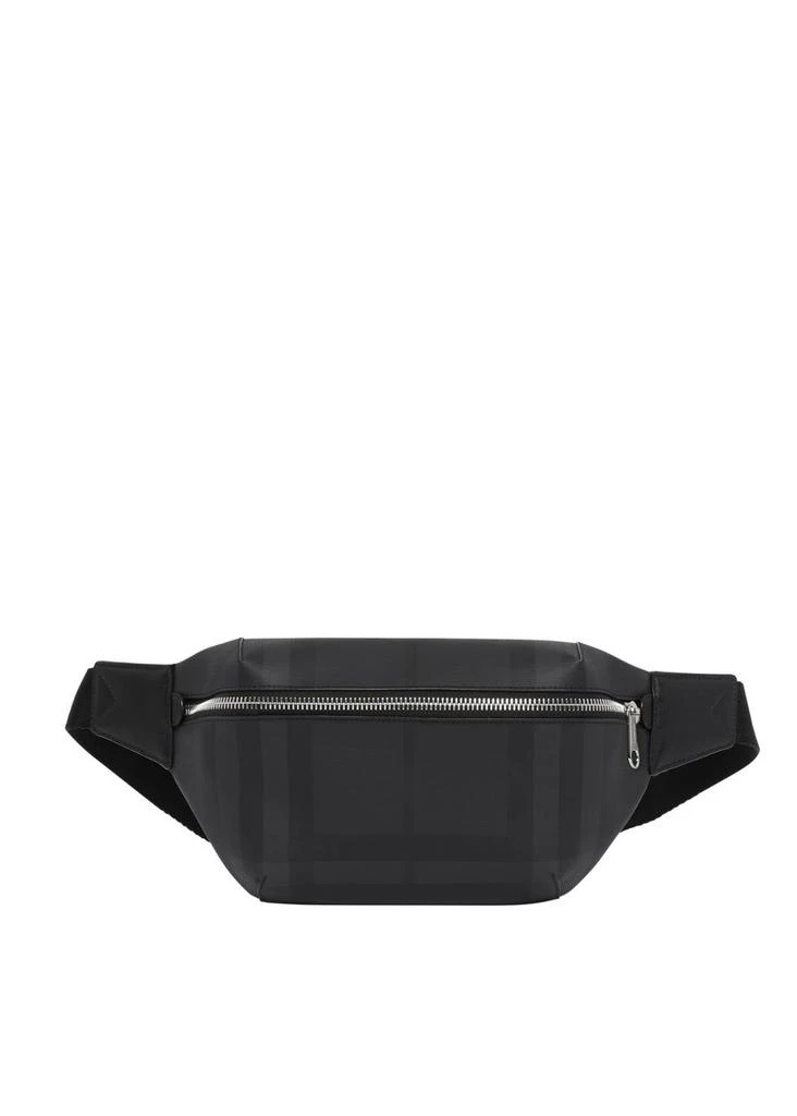 商品Burberry|Medium london check and leather bum bag,价格¥6216,第1张图片