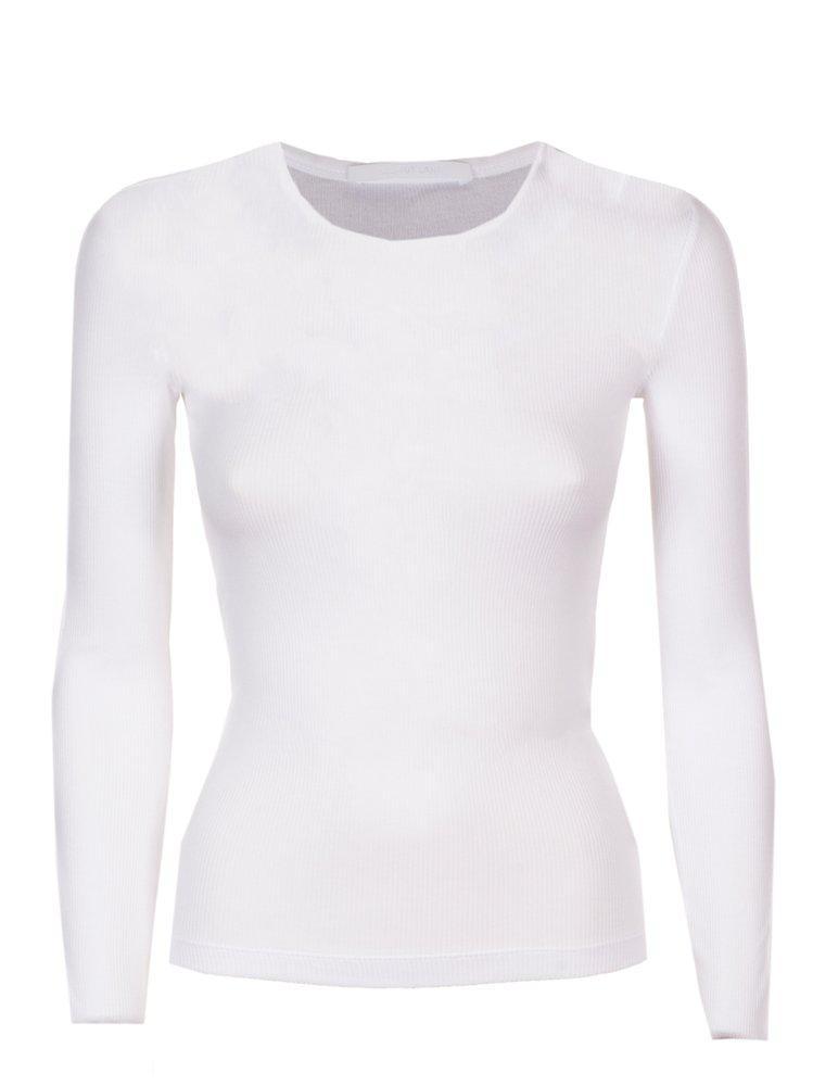 商品Helmut Lang|Helmut Lang Crewneck Long-Sleeved Top,价格¥1082,第1张图片