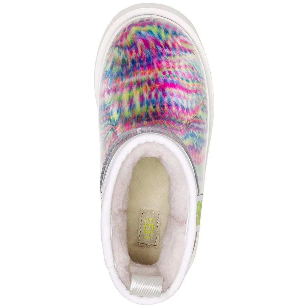 商品UGG|Kids Classic Clear Mini Pixelate Booties,价格¥723,第4张图片详细描述