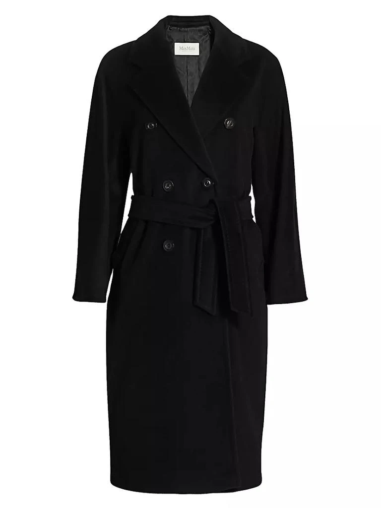 商品Max Mara|101801 Icon Madame Wool & Cashmere Double-Breasted Coat,价格¥32082,第1张图片
