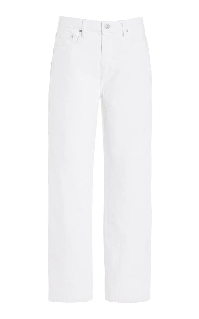 商品FRAME|FRAME - The Slouchy Rigid Low-Rise Straight-Leg Jeans - White - 32 - Moda Operandi,价格¥2273,第1张图片