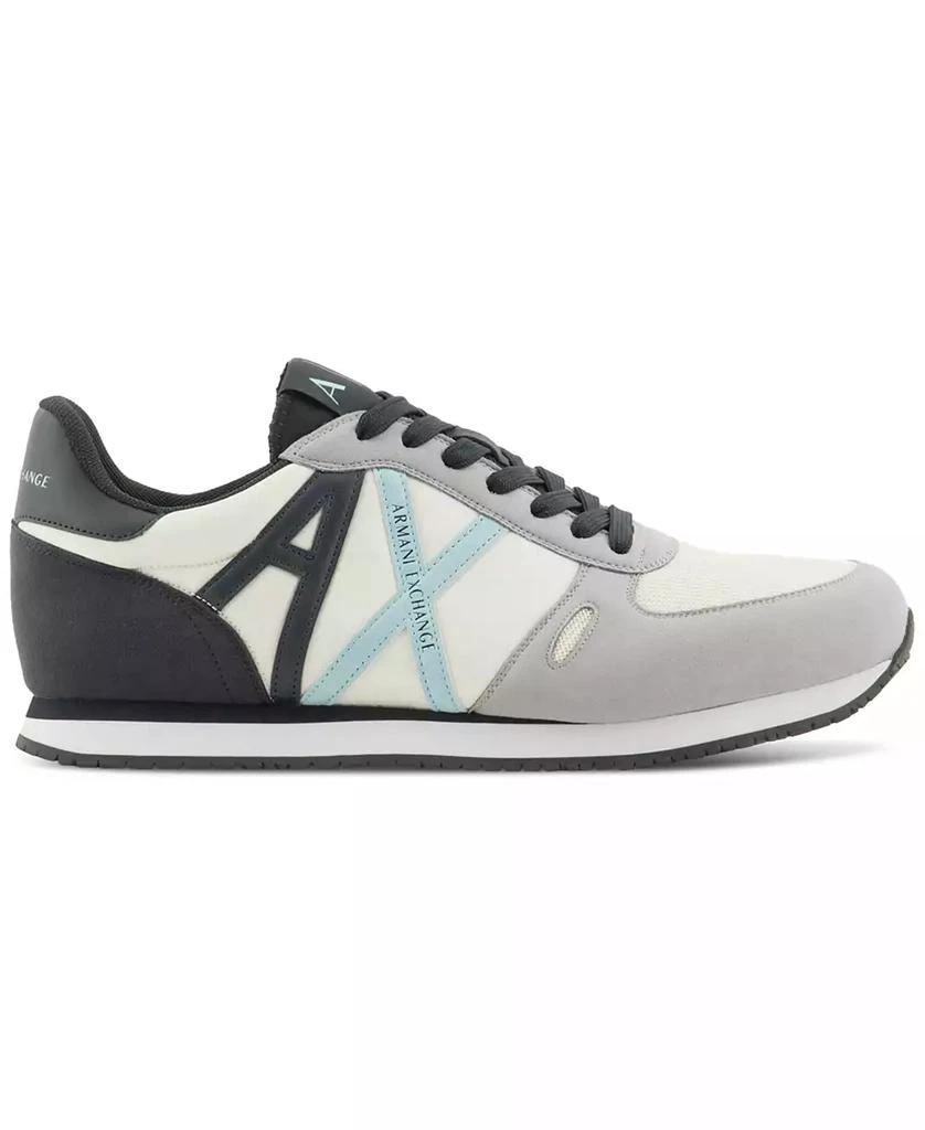 商品Armani Exchange|Men's Rio Logo Sneakers,价格¥898,第2张图片详细描述