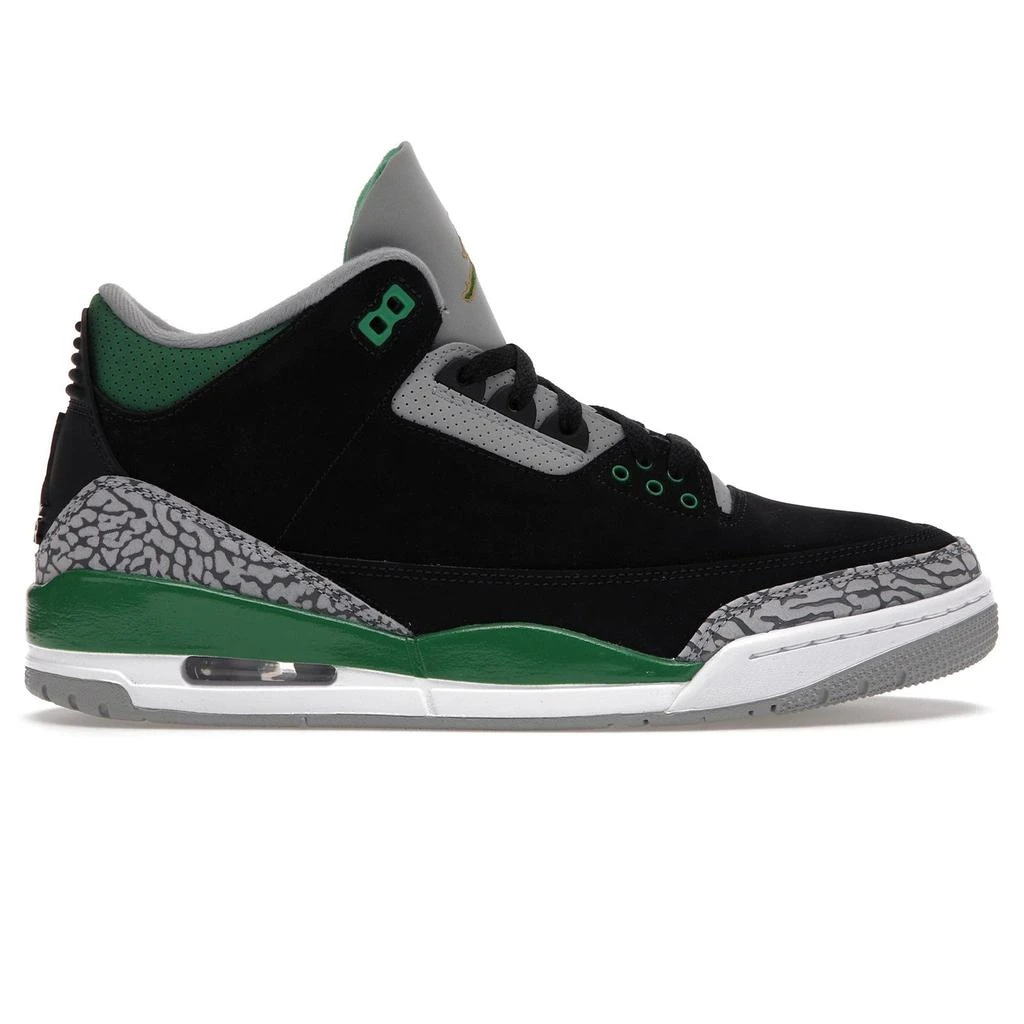 商品Jordan|Air Jordan 3 Retro Pine Green,价格¥2896,第1张图片