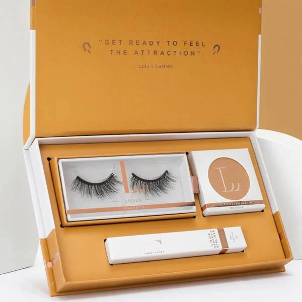 商品Lookfantastic|Lola's Lashes Amber Magnetic Eyelash Kit - Black Eyeliner,价格¥334,第2张图片详细描述