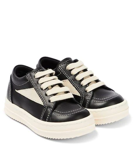 商品Rick Owens|Baby Baby Vintage leather sneakers,价格¥2376,第1张图片