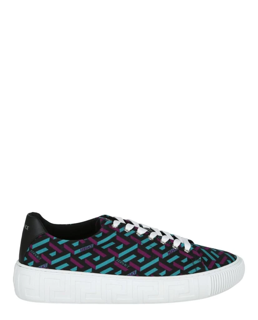 商品Versace|Greca Low-Top Sneakers,价格¥1893,第1张图片