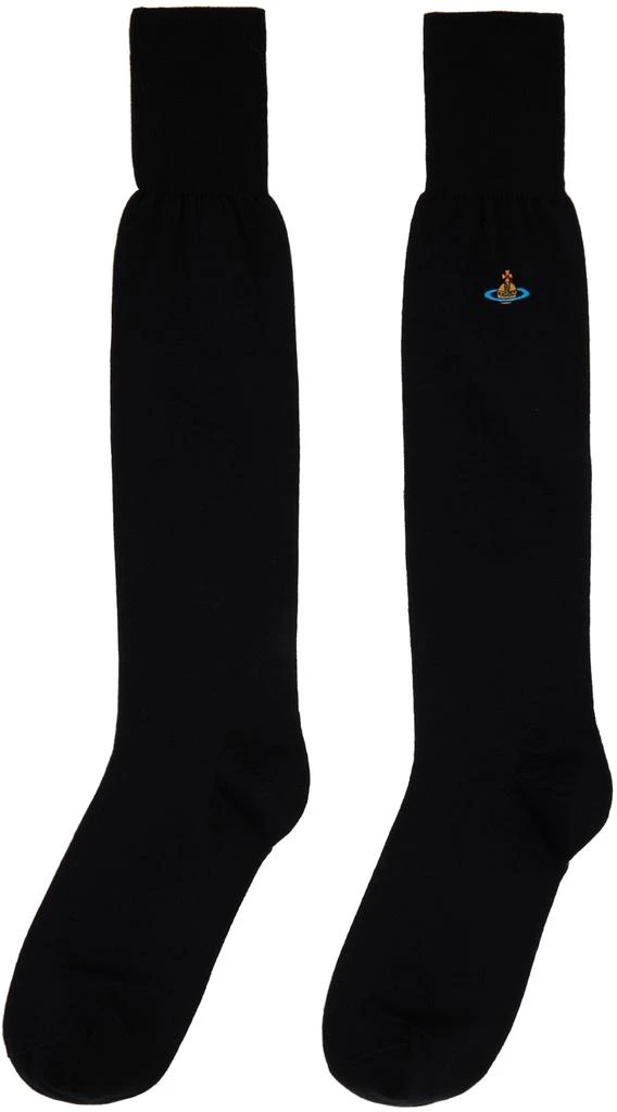 商品Vivienne Westwood|Black Uni Sock,价格¥319,��第2张图片详细描述