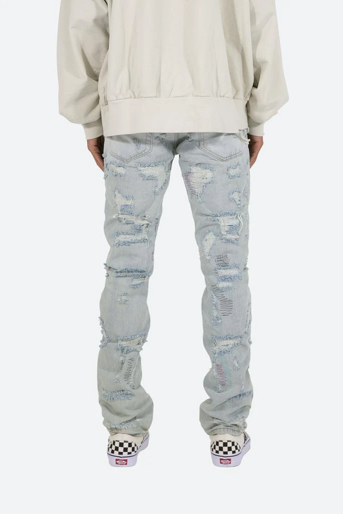 商品MNML|D276 Straight Denim - Light Blue,价格¥304,第4张图片详细描述