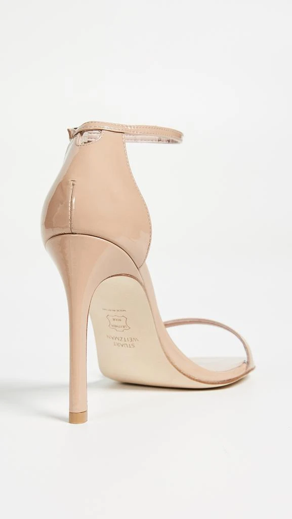 商品Stuart Weitzman|Stuart Weitzman Nudistsong 100 毫米凉鞋,价格¥2317,第4张图片详细描述