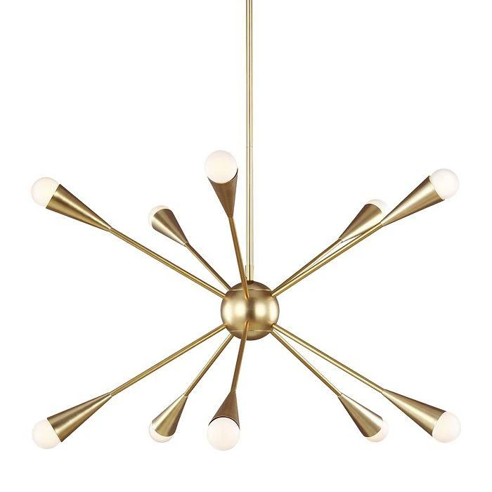 商品ED Ellen DeGeneres|ED Ellen DeGeneres crafted by Generation Lighting Jax 10 Light Chandelier,价格¥3361,第2张图片详细描述