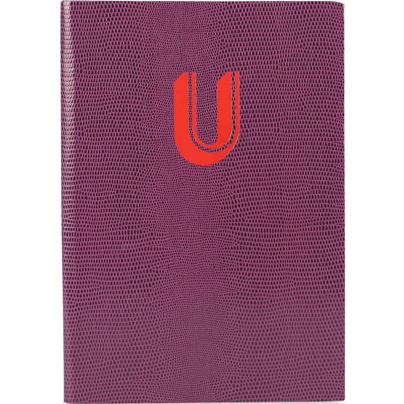 商品Sloane Stationery|Letter u designer notebook in purple,价格¥397,第1张图片