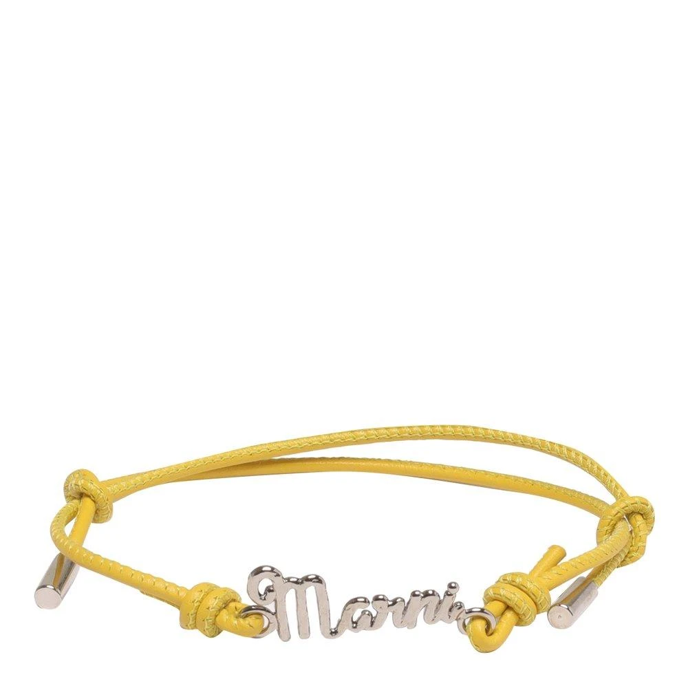 商品Marni|Marni Logo-Charm Knot-Detailed Bracelet,价格¥747,第1张图片