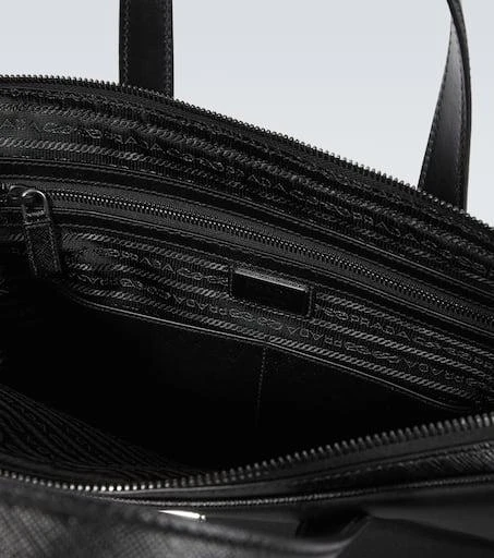 商品Prada|Re-Nylon皮革边饰公文包,价格¥22111,第4张图片详细描述