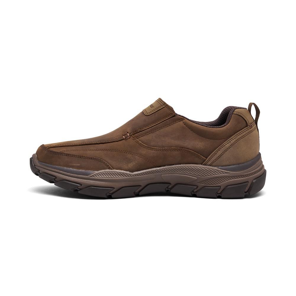 商品SKECHERS|Men's Relaxed Fit Respected - Lowry Slip-On Casual Sneakers from Finish Line,价格¥639,第5张图片详细描述
