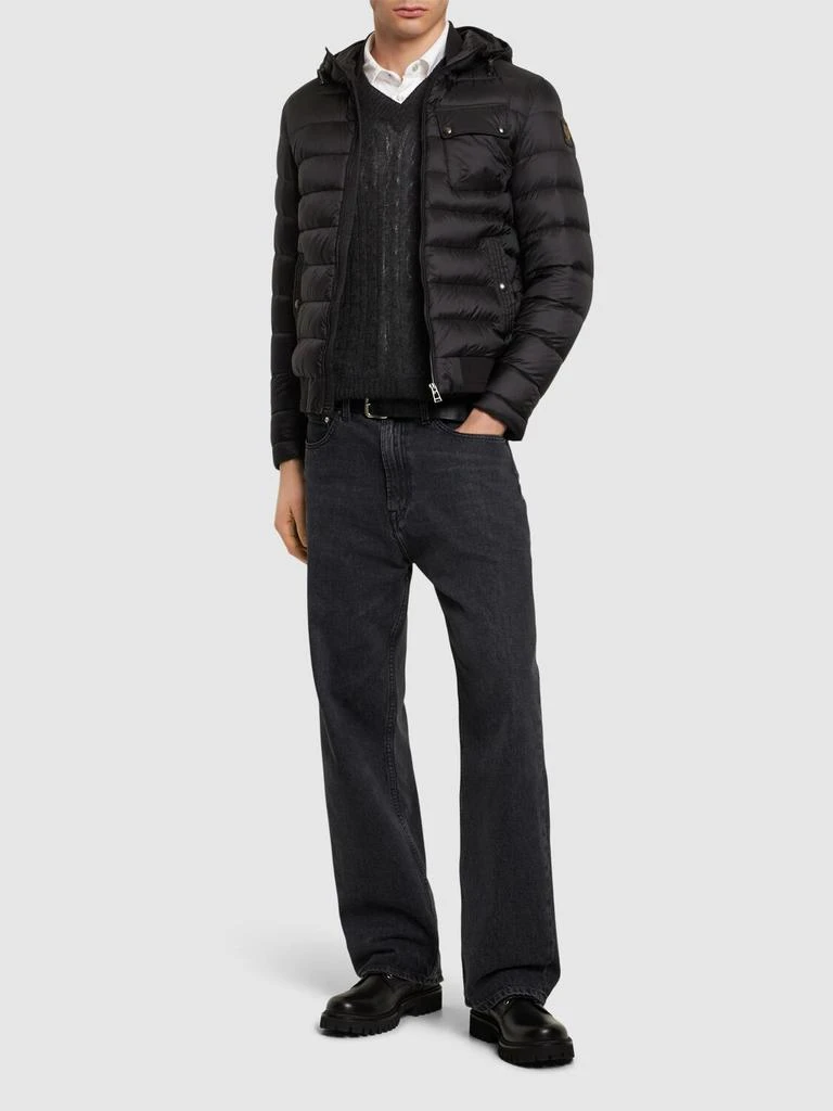 商品BELSTAFF|Streamline Nylon Hooded Down Jacket,价格¥3644,第1张图片