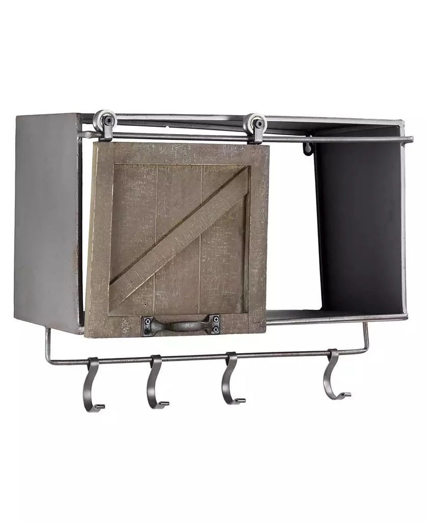 商品Crystal Art Gallery|American Art Decor Rustic Sliding Barn Door Coat/Towel Rack,价格¥287,第1张图片