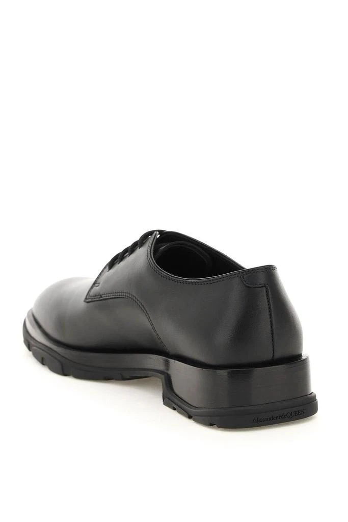 商品Alexander McQueen|SLIM TREAD LEATHER DERBY SHOES,价格¥2255,第2张图片详细描述