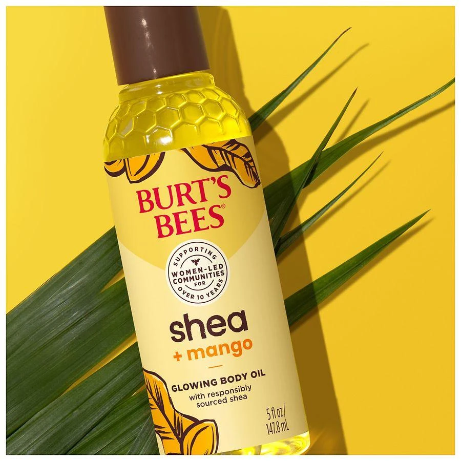 商品Burt's Bees|Glowing Body Oil Shea + Mango,价格¥78,第3张图片详细描述
