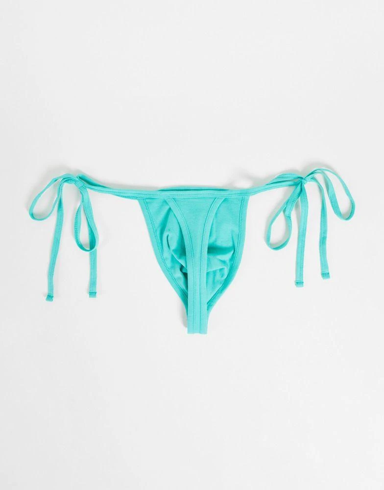 商品ASOS|ASOS DESIGN 2 pack tie side thong,价格¥72,第2张图片详细描述