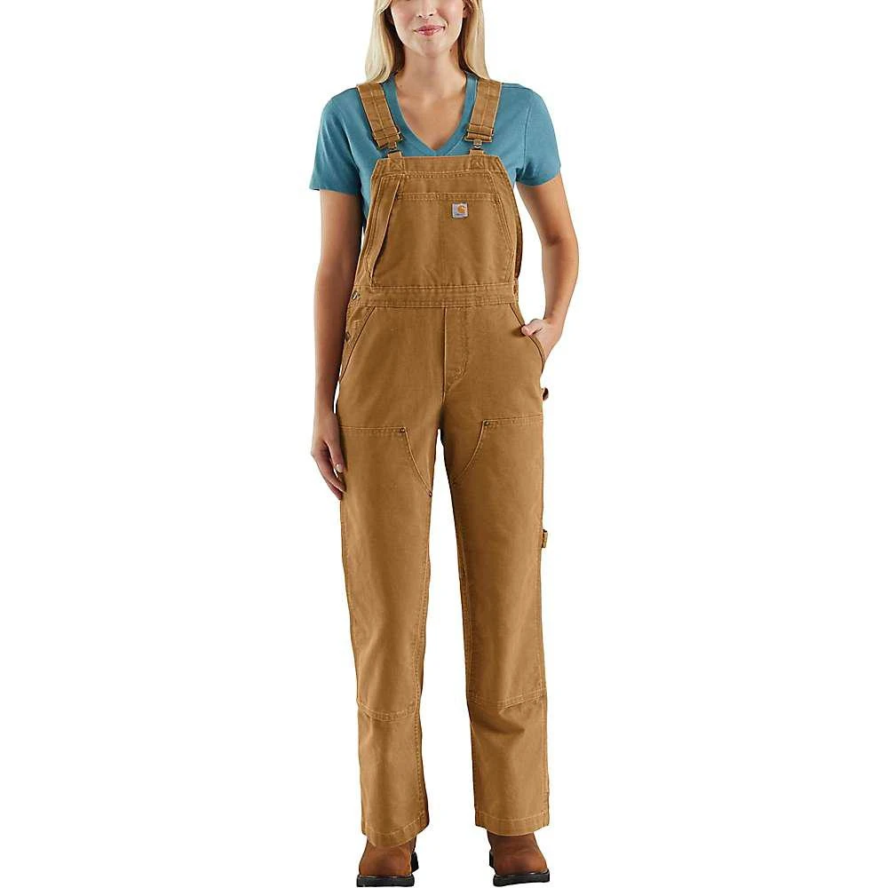 商品Carhartt|Carhartt Women's Weathered Duck Unlined Wildwood Bib Overall,价格¥578,第4张图片详细描述
