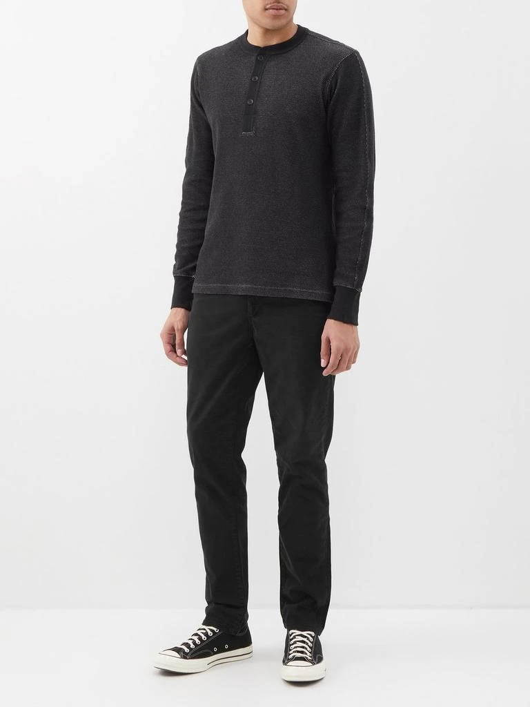 商品Rag & Bone|Fit 2 logo-embroidered cotton-blend chino trousers,价格¥754,第2张图片详细描述