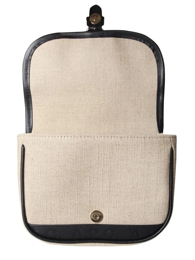 商品A.P.C.|A.P.C. Helene Logo Embossed Shoulder Bag,价格¥1366,第4张图片详细描述
