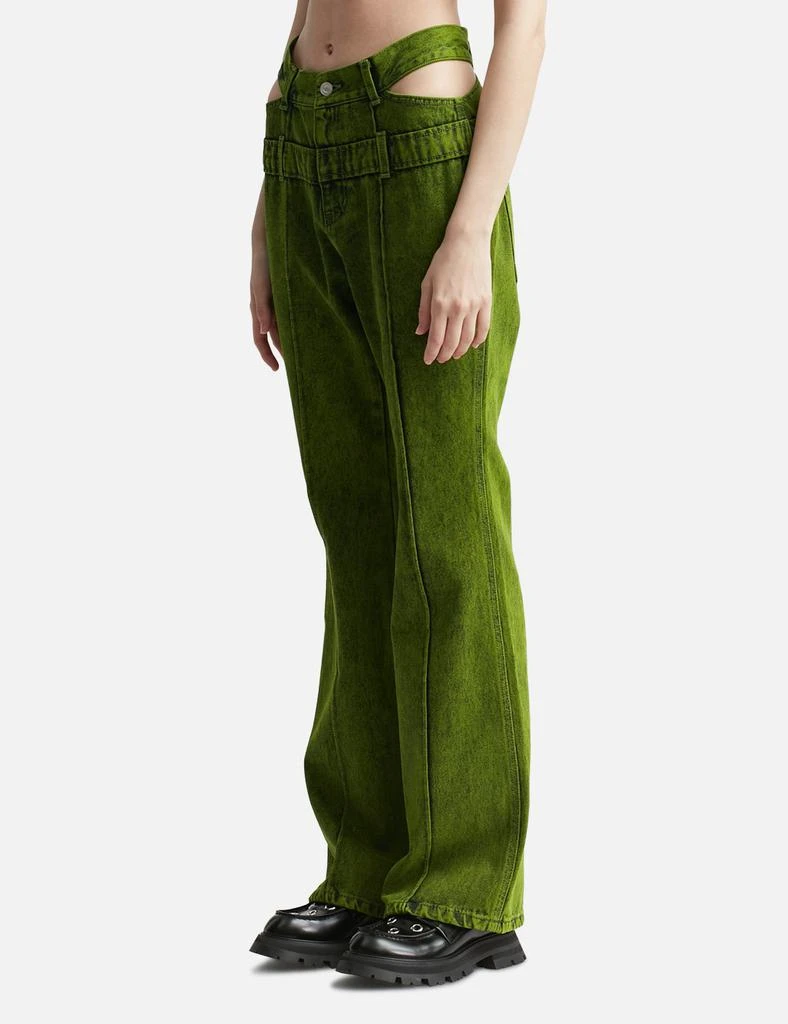 商品ANDERSSON BELL|Joan Double Waist Denim Pants,价格¥1581,第2张图片详细描述