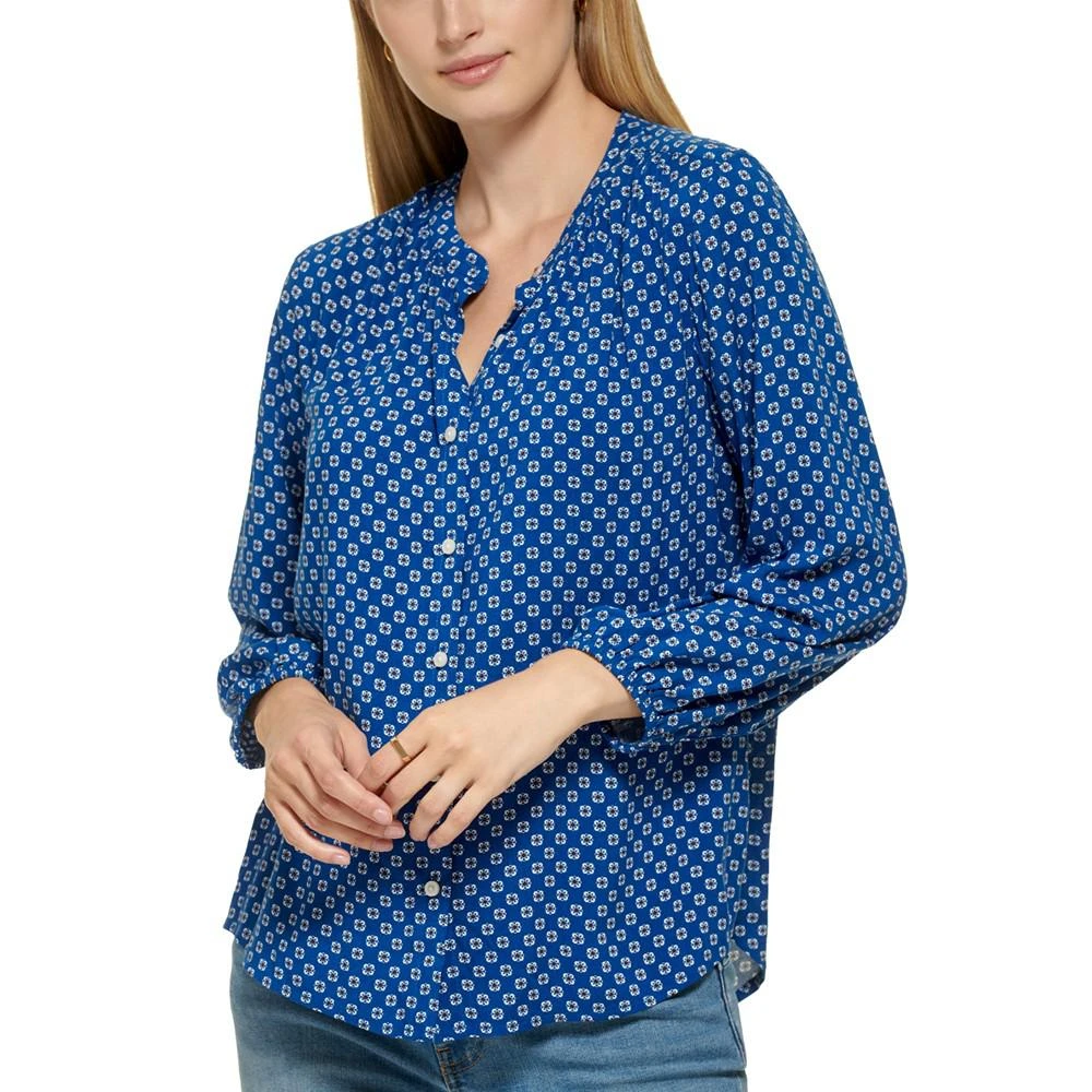 商品Tommy Hilfiger|Women's Long Sleeve Poet Blouse,价格¥312,第1张图片