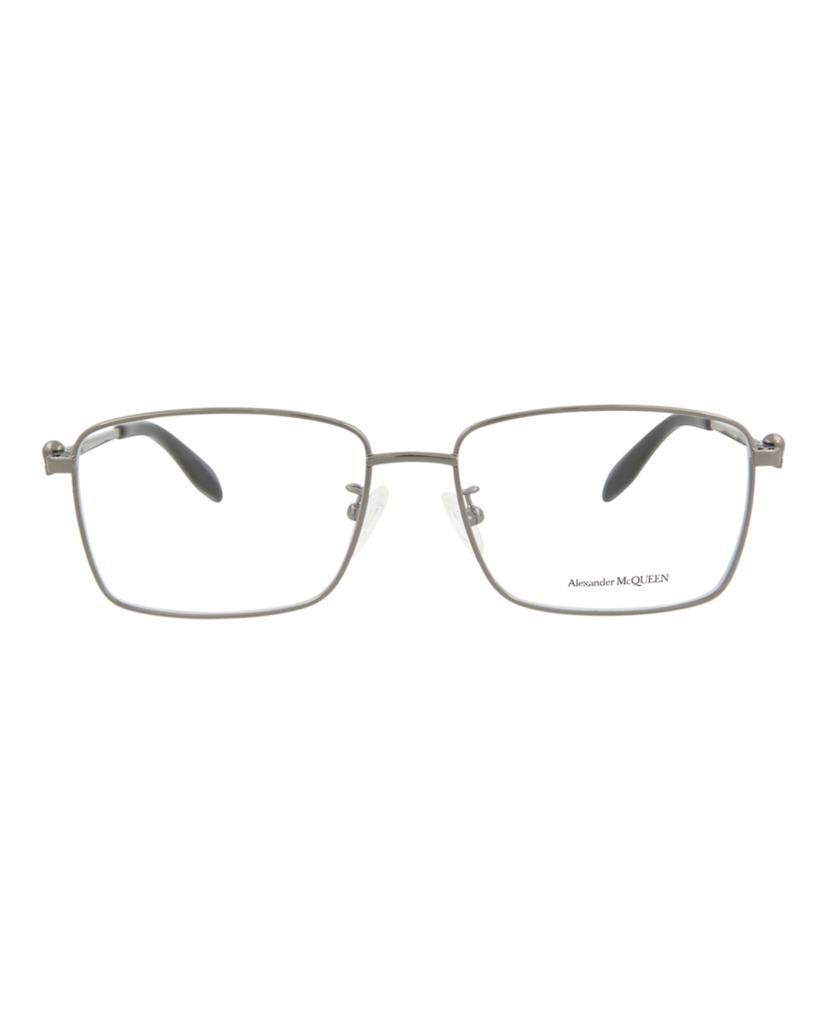 商品Alexander McQueen|Square -Frame  Metal  Optical Frames,价格¥718,第1张图片