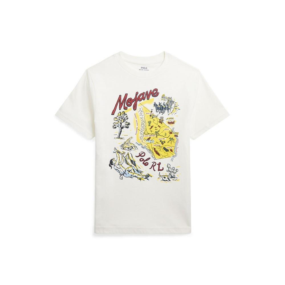 商品Ralph Lauren|Big Boys Mojave-Graphic Cotton Jersey T-shirt,价格¥275,第1张图片