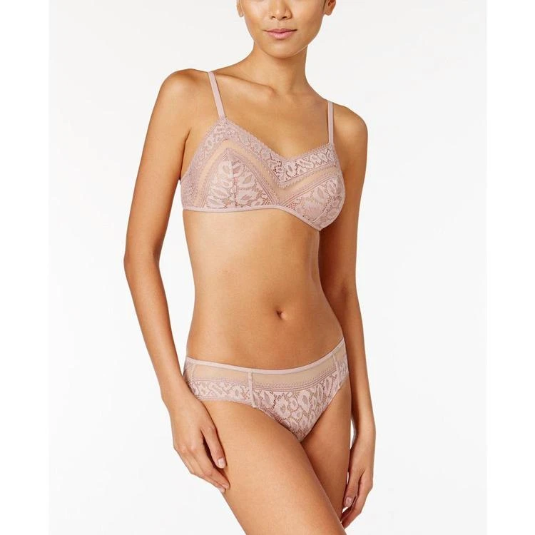 商品Calvin Klein|Sheer Lace Bralette QF1592,价格¥282,第3张图片详细描述
