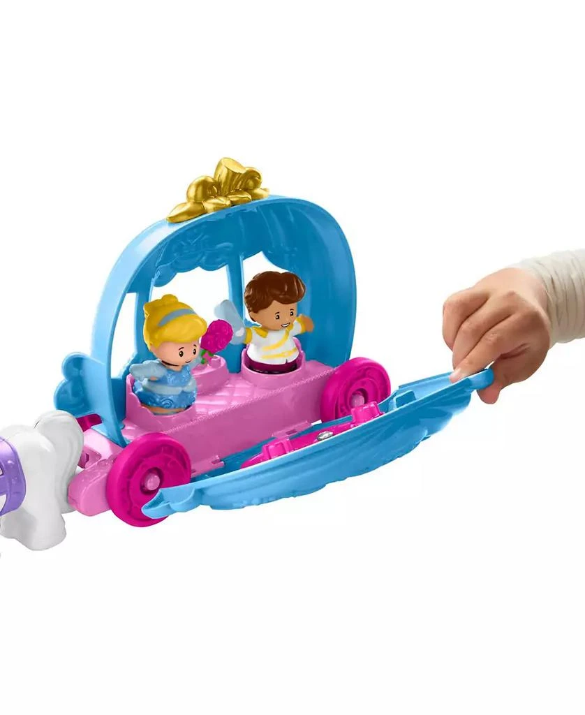 商品Fisher Price|Disney Princess Cinderella's Dancing Carriage by Little People Set,价格¥127,第2张图片详细描述