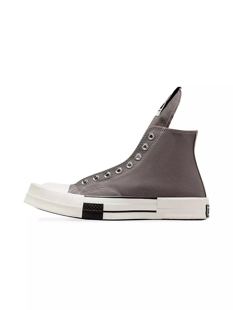 商品Converse|Converse x Rick Owens TURBODRK Laceless High-Top Sneakers,价格¥941,第3张图片详细描述