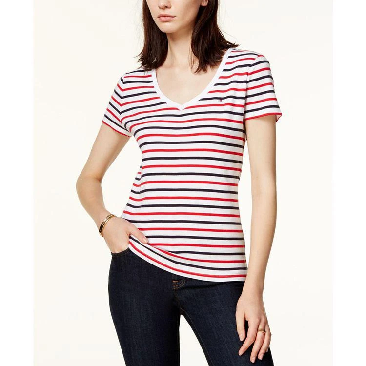 商品Tommy Hilfiger|V-Neck T-Shirt, Created for Macy's,价格¥164,第1张图片