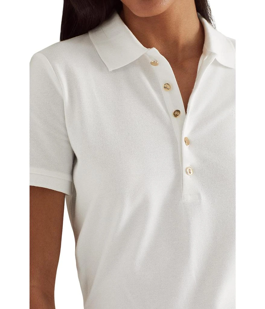商品Ralph Lauren|Stretch Piqué Polo Shirt,价格¥520,第2张图片详细描述