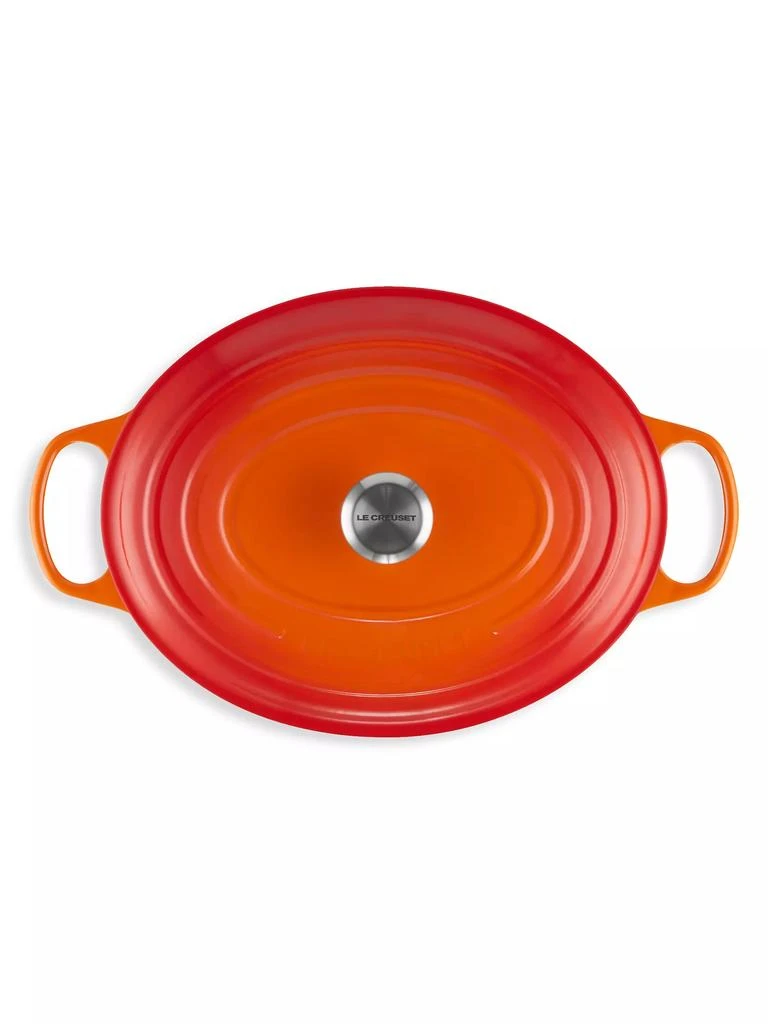 商品Le Creuset|9.5-Quart Signature Cast Iron Oval Dutch Oven,价格¥3934,第3张图片详细描述