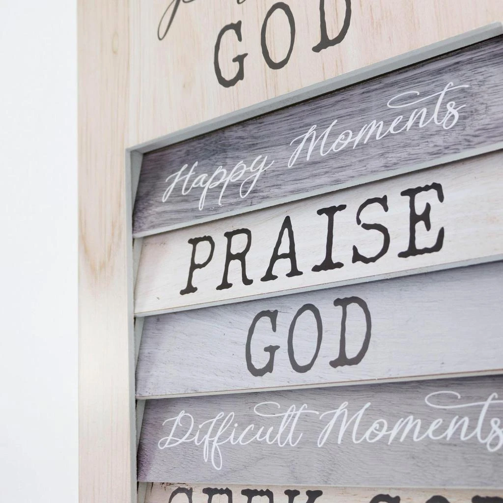商品American Art Decor|Shutter Window Farmhouse Wall Decor,价格¥189,第3张图片详细描述