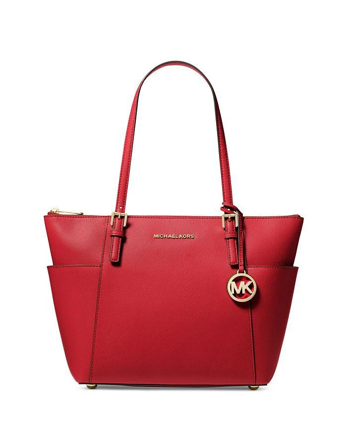 商品Michael Kors| MICHAEL Michael Kors Jet Set East/West Saffiano Leather Tote ,价格¥883,第1张图片